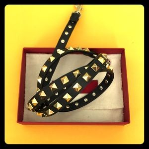 Iconic Valentino Rockstud Shoulder strap - 19”drop